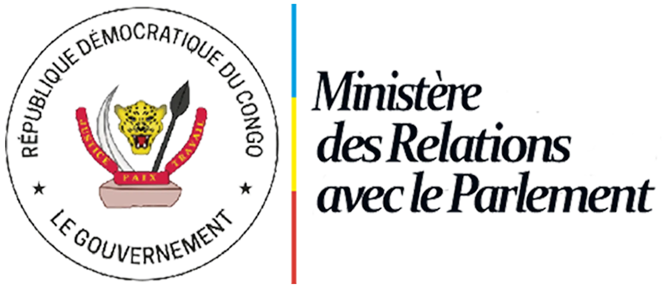 Logo Ministère de relation avec le parlement